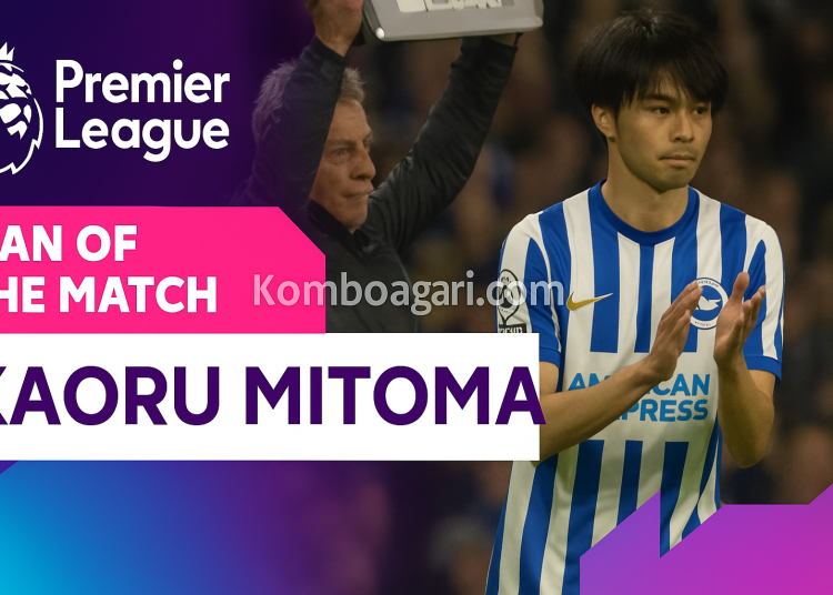 Kaoru Mitoma Sabet Man of the Match vs Liverpool