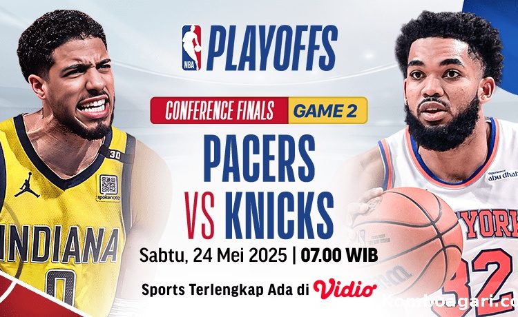 Jadwal Live Streaming Pacers vs Knicks di Vidio