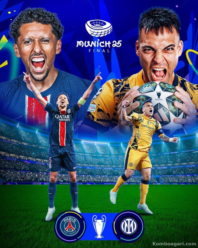 PSG vs Inter Milan Duel Gaya dan Gengsi di Final UCL Dok/Foto. Komboagari.com