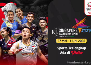 Streaming Singapore Open 2025 Saksikan di Vidio Sekarang!
