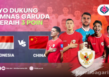 Timnas Indonesia vs China Live di GTV, 5 Juni 2025