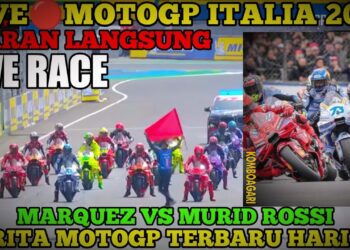 Jadwal MotoGP Italia 2025 Siaran Langsung di Vidio