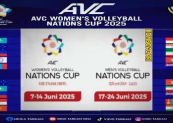 Jadwal Resmi AVC Nations Cup 2025 Putra dan Putri