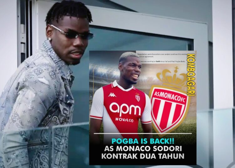 Paul Pogba Sepakat Gabung Monaco Usai Jalani Skorsing