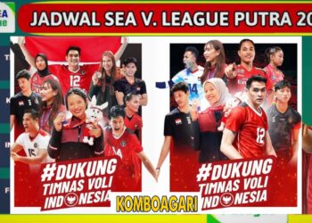 Jadwal Lengkap Timnas Voli Indonesia 2025 di MOJI & Vidio