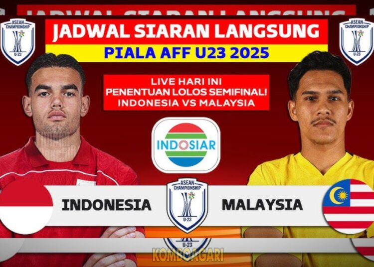 Jadwal Live Timnas Indonesia U-23 vs Malaysia di Indosiar