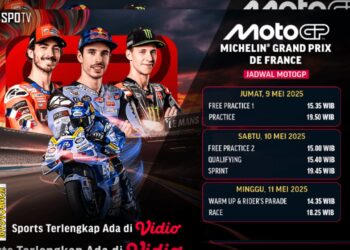 Jadwal dan Live Streaming MotoGP Ceko 2025 di Vidio