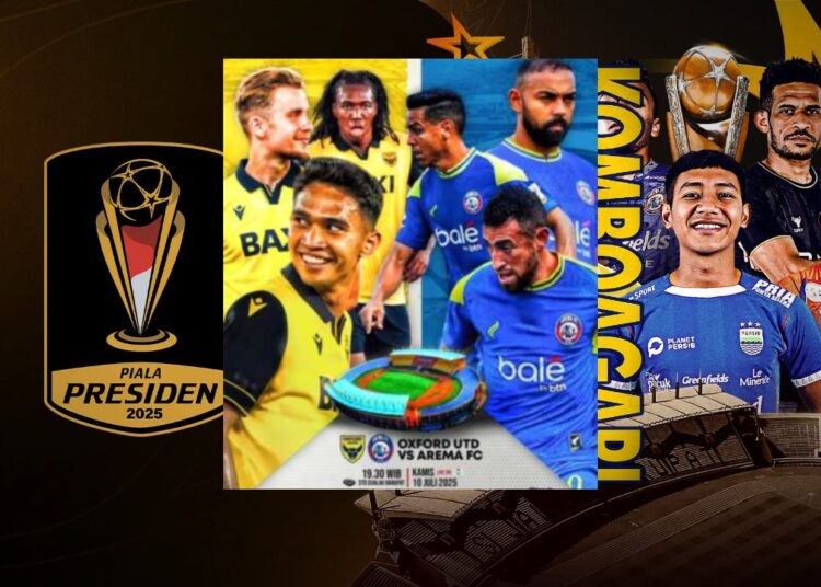 Live Arema FC vs Oxford United di Vidio, Kick-off 19.30