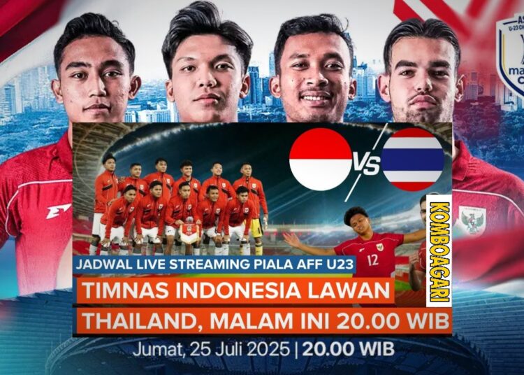 Live Streaming Indonesia vs Thailand U-23 di Indosiar & Vidio
