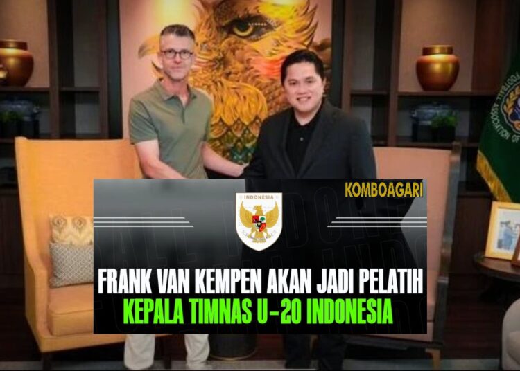 PSSI Tunjuk Frank van Kempen Latih Timnas U-20