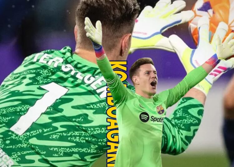 Barcelona Krisis Kiper Jelang La Liga, Ter Stegen Ogah Teken