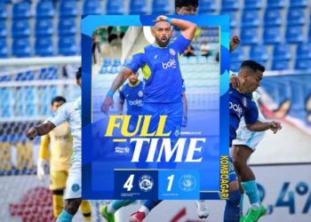 Dalberto Hattrick, Arema FC Menang 4-1 atas PSBS Biak