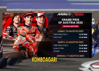 Jadwal Lengkap MotoGP Austria 2025 dan Link Live Streaming