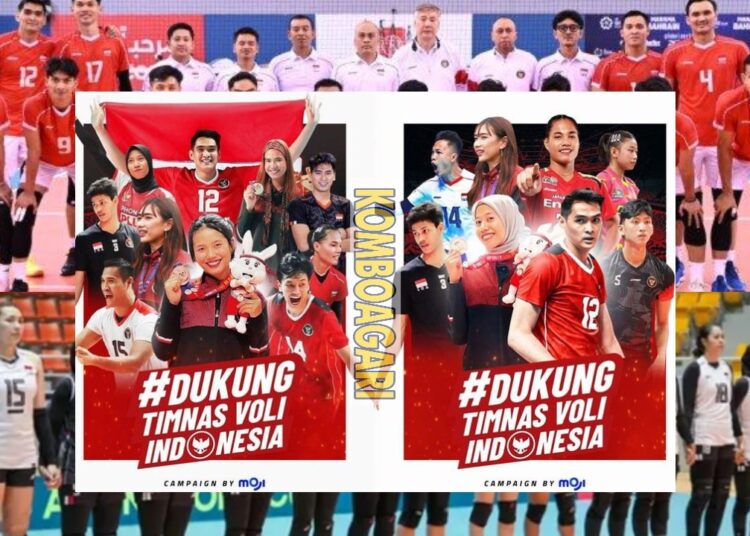 Jadwal Lengkap Timnas Voli Indonesia 2025 Live di MOJI