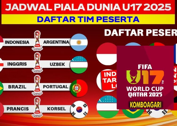 Jadwal Resmi Piala Dunia U-17 2025 di Qatar