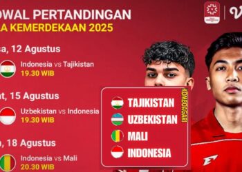 Jadwal Siaran Piala Kemerdekaan 2025 di Indosiar dan Vidio