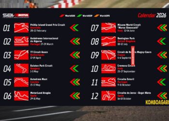 Jadwal WorldSBK 2026 Lengkap 12 Seri Balapan Seru