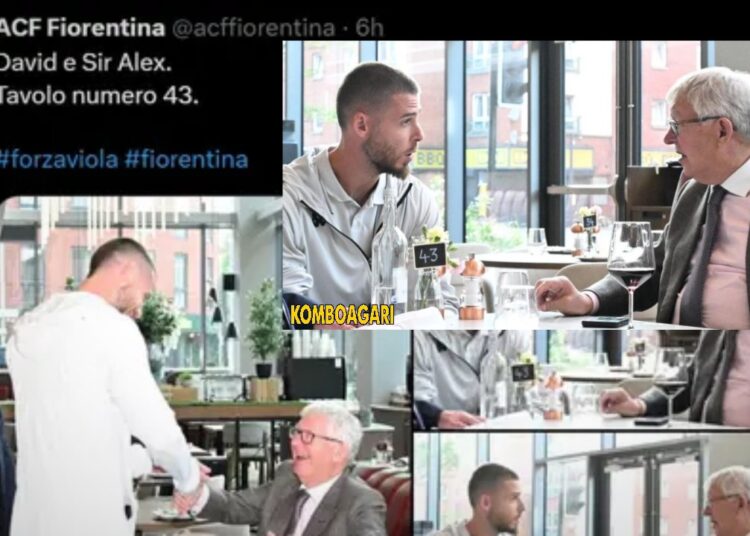 Sir Alex Ferguson & David de Gea Reuni Hangat di Old Trafford