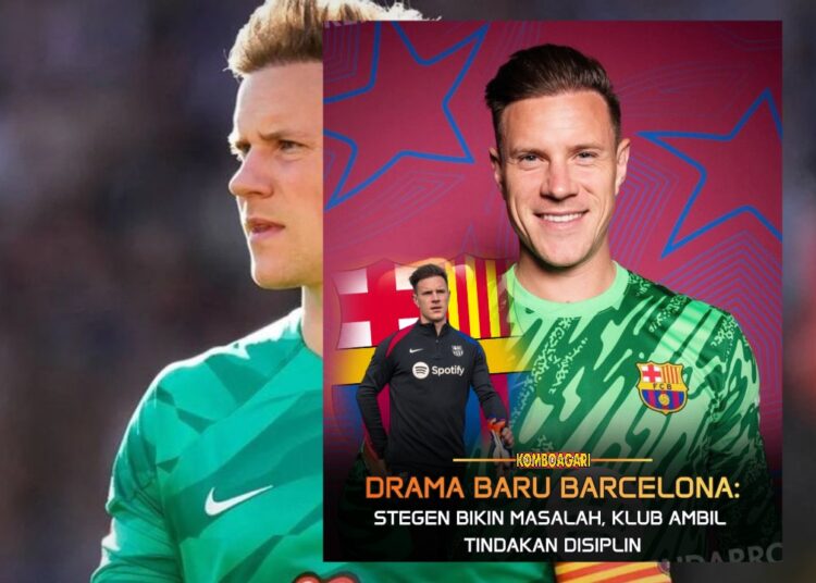 Ter Stegen Klarifikasi Isu Kehilangan Ban Kapten Barcelona