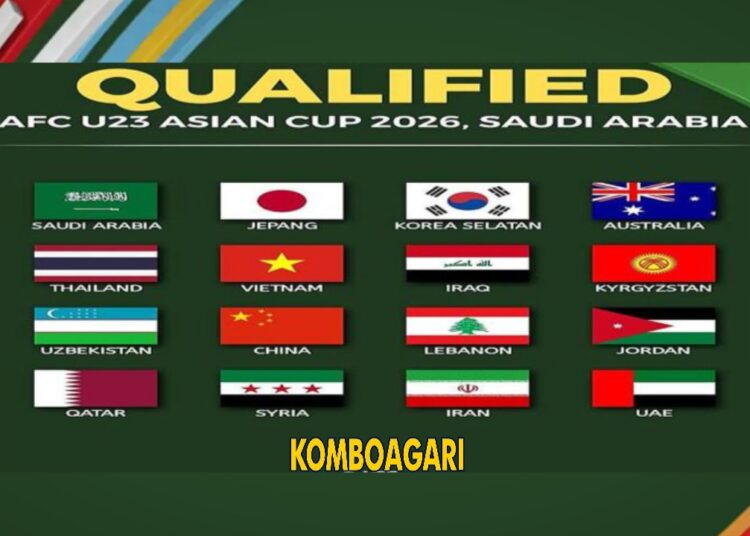 16 Negara Lolos ke Piala Asia U-23 2026 di Arab Saudi
