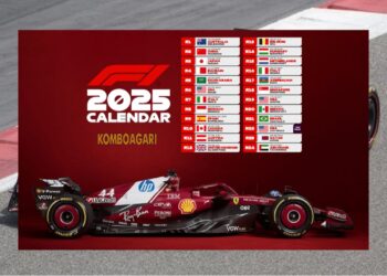 Jadwal Lengkap Formula 1 2025 24 Seri Resmi Dirilis