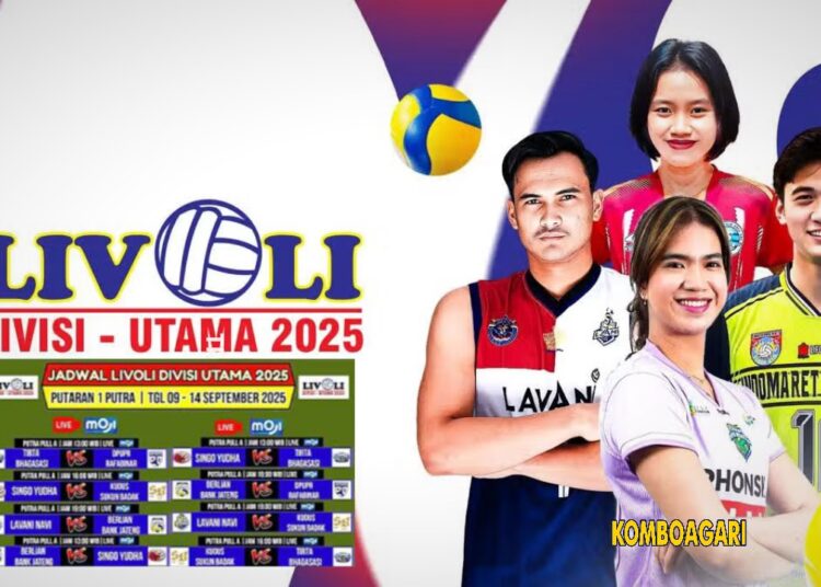 Jadwal Livoli Divisi Utama 2025 Hari Ini di MOJI