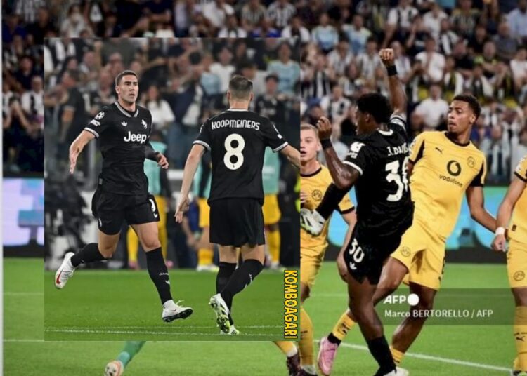 Juventus vs Dortmund Drama 8 Gol dan Comeback Spektakuler