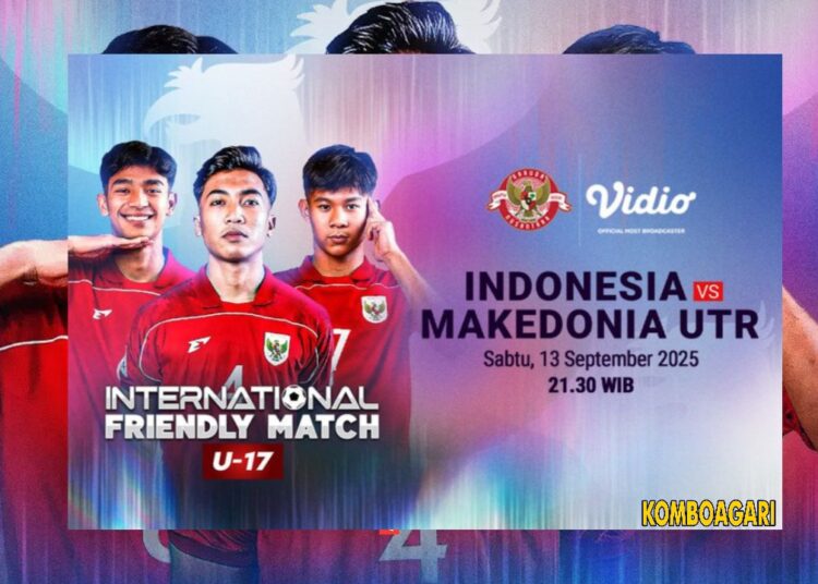 Live Streaming Indonesia U-17 vs Makedonia Utara di Vidio