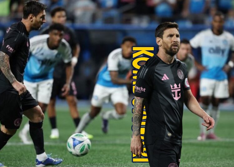 Messi Gagal Penalti, Inter Miami Dibantai 0-3 Charlotte FC