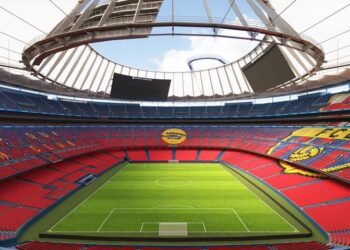 Barcelona Ngebut Siapkan Camp Nou Jelang Lawan Valencia