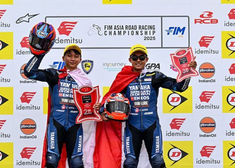 Yamaha Indonesia Cetak Double Podium di ARRC Mandalika