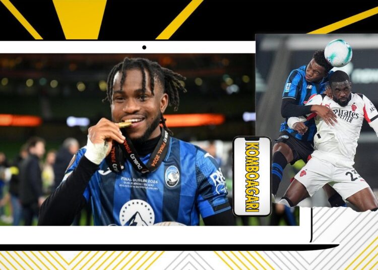 Ademola Lookman Bersinar, Jadi Man of the Match Atalanta vs Milan