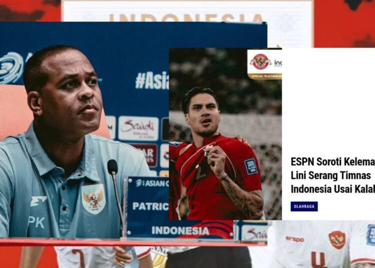 ESPN Soroti Lini Serang Lemah Timnas Indonesia