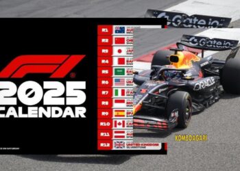Kalender Lengkap Formula 1 2025 24 Seri Penuh Aksi