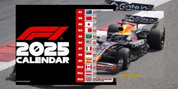 Kalender Lengkap Formula 1 2025 24 Seri Penuh Aksi
