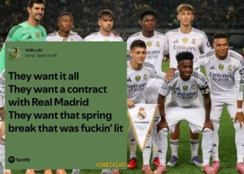 Taylor Swift Sebut Real Madrid di Lagu Barunya