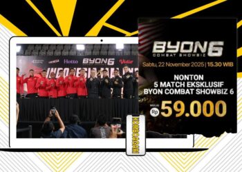 BYON Combat 6 Duel Panas Indonesia vs Malaysia di Jakarta