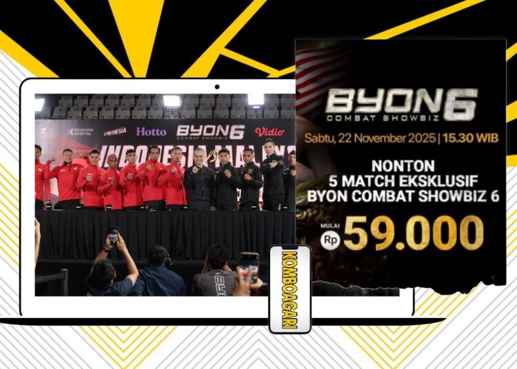 BYON Combat 6 Duel Panas Indonesia vs Malaysia di Jakarta