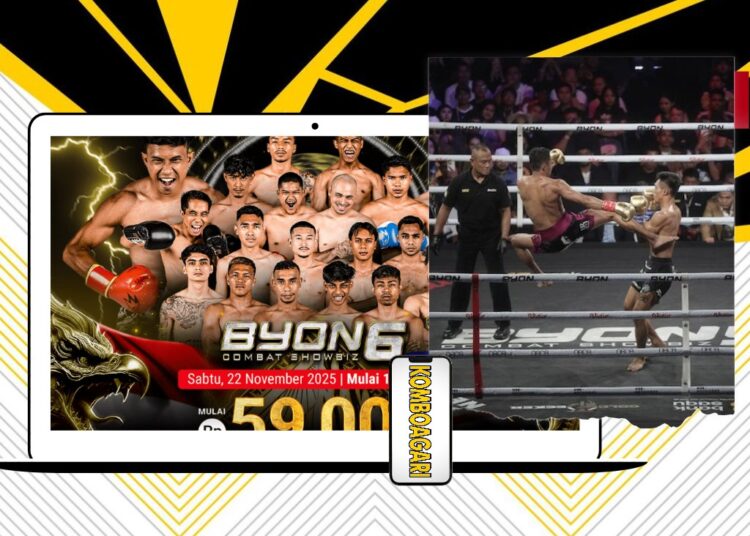 Byon Combat Vol. 6 Panaskan Duel Indonesia vs Malaysia