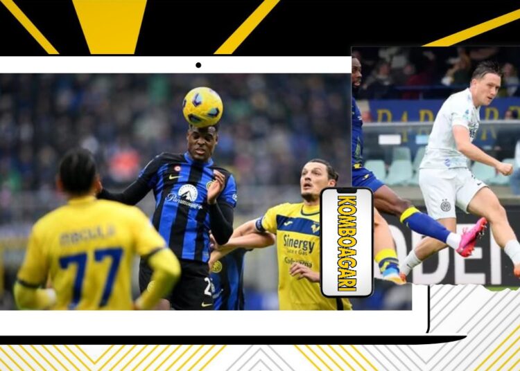 Inter Milan Menang Dramatis 2-1 atas Verona Lewat Gol Telat