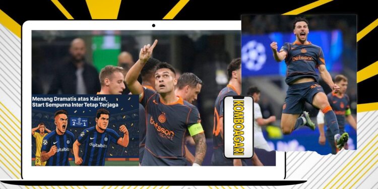 Inter Milan Tundukkan Kairat 2-1 & Pertahankan Rekor Sempurna