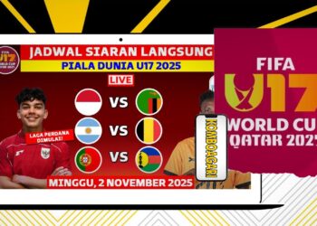 Jadwal Siaran Langsung Piala Dunia U-17 2025 di FIFA+ Hari Ini
