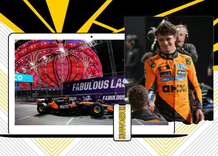 Lando Norris Rebut Pole di GP Las Vegas, Verstappen Tersingkir