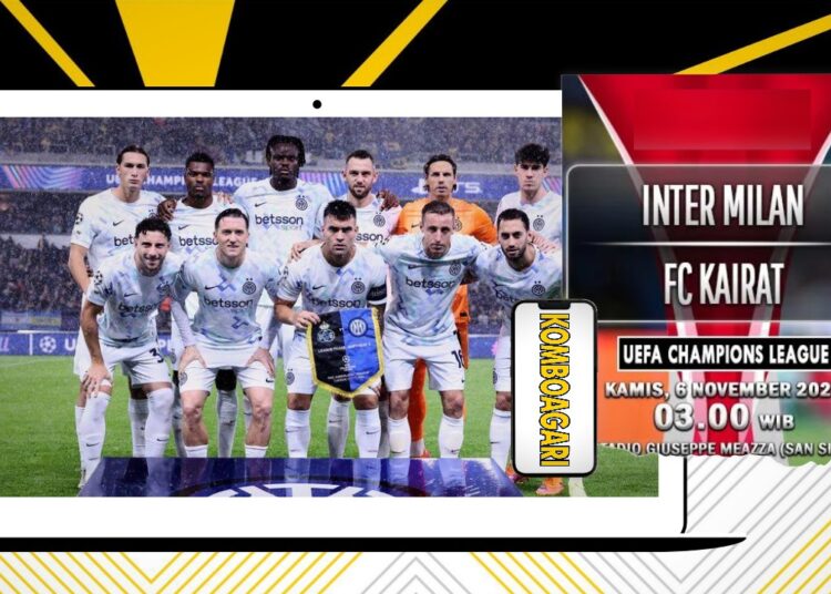 Prediksi Skor Inter Milan vs Kairat Almaty 6 November 2025