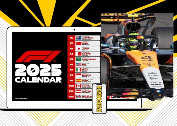 Update F1 2025 Jadwal, Hasil Balapan, dan Klasemen Terbaru