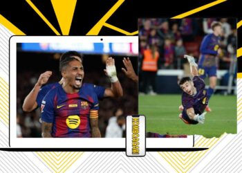 Rapor Pemain Barcelona vs Osasuna Raphinha Bersinar