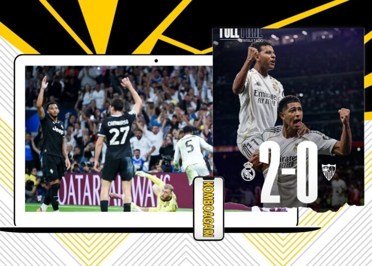 Real Madrid Tekuk Sevilla, Terus Tempel Barcelona