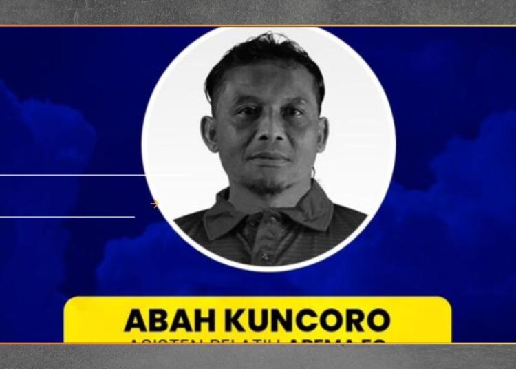 Asisten Pelatih Arema FC Kuncoro Meninggal Dunia