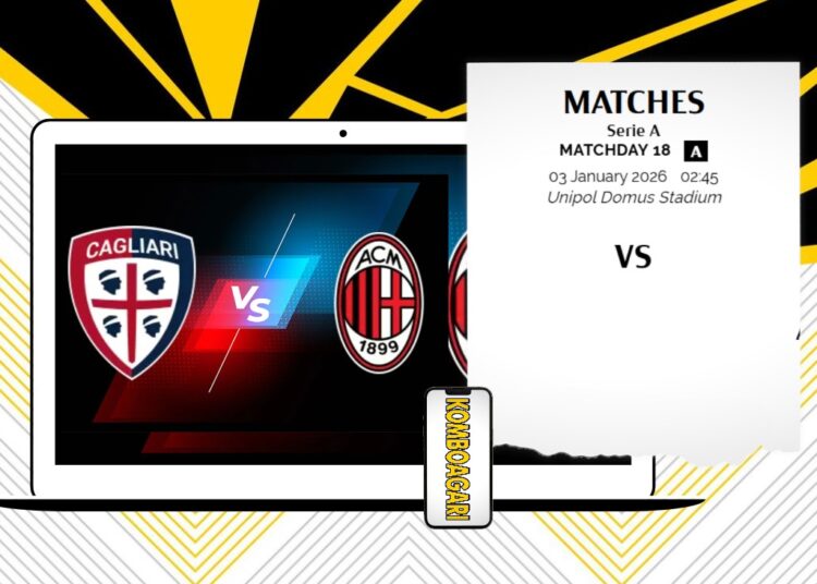 Cagliari vs Milan Duel Kunci Penentu Laga Serie A
