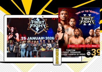 First Fight Volume 2 Tayang PPV di Vidio, 25 Januari 2026